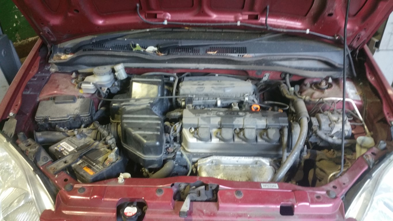 REF 100 HONDA CIVIC 1396CC PETROL 5 SPEED MANUAL YEAR 2001