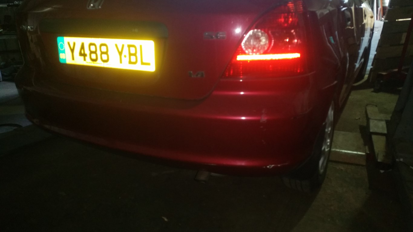 REF 100 HONDA CIVIC 1396CC PETROL 5 SPEED MANUAL YEAR 2001