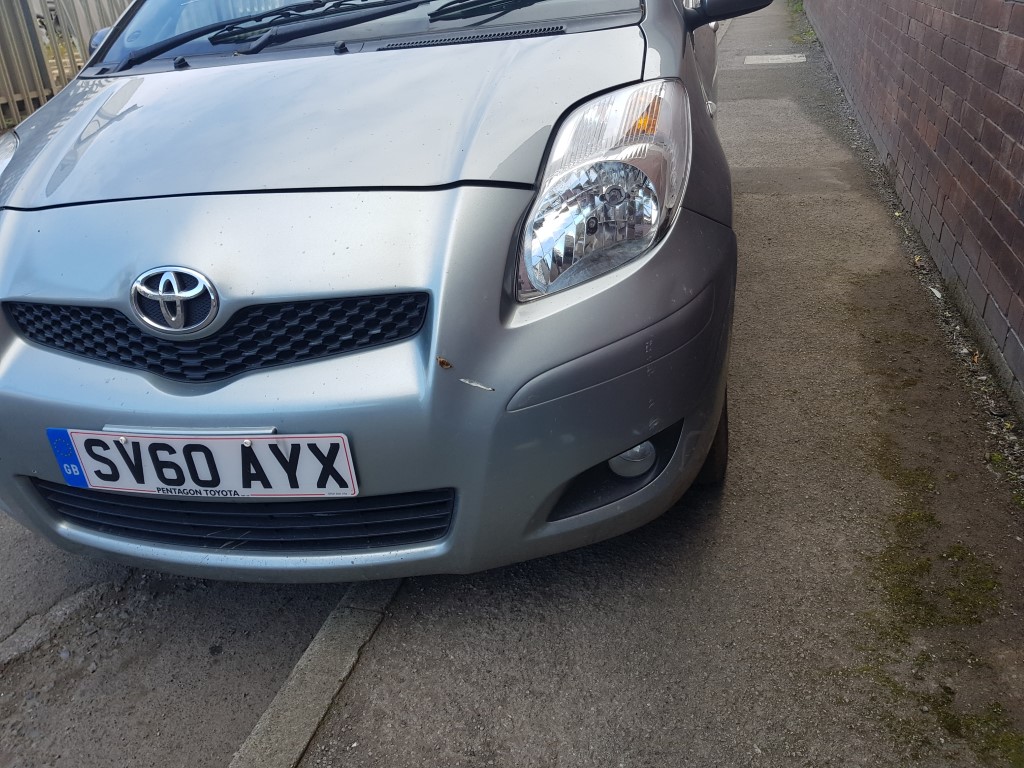 REF 38 TOYOTA YARIS 2010 1.3 PETROL 6 SPEED MANUAL