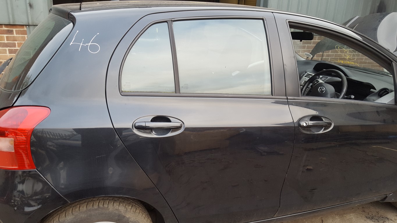 REF 46 TOYOTA YARIS 1.4 D4D 5 SPEED MANUAL BLACK 2007