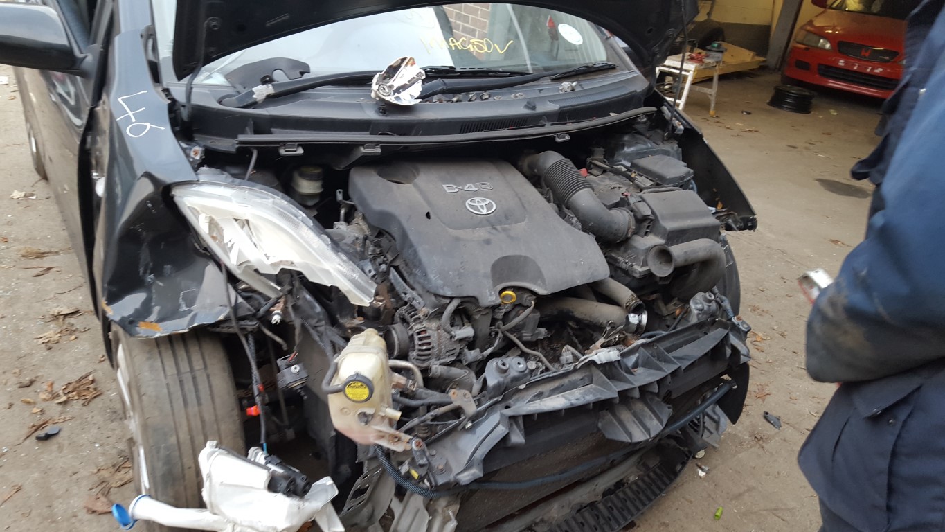 REF 46 TOYOTA YARIS 1.4 D4D 5 SPEED MANUAL BLACK 2007