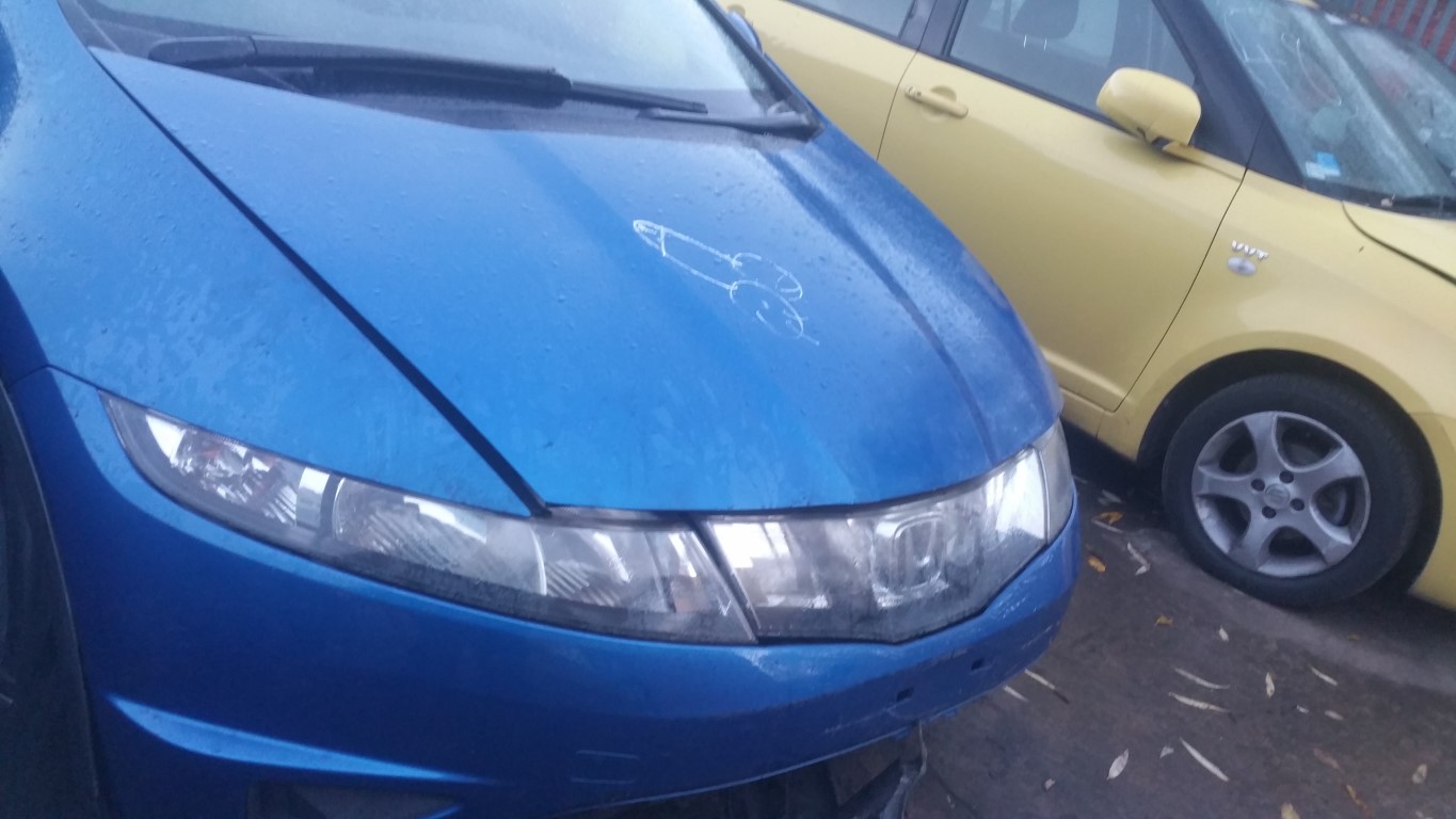 REF 49 HONDA CIVIC 2007 BLUE 1.4CC PETROL