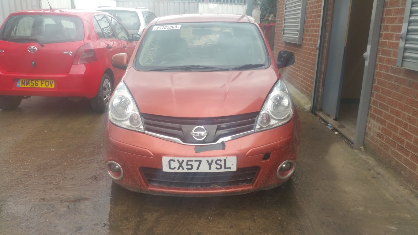 REF 75 NISSAN NOTE ACENTA 2007 1.4 PETROL 5 SPEED MANUAL