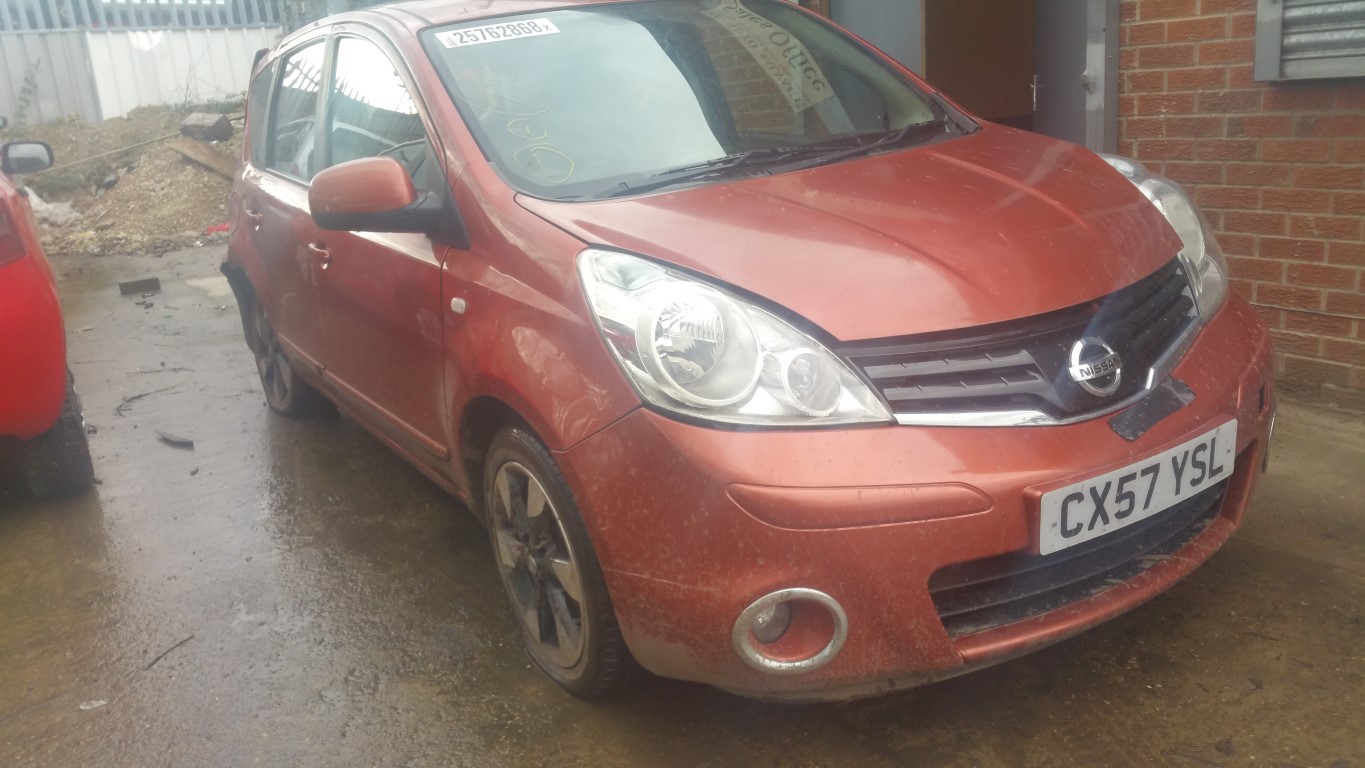 REF 75 NISSAN NOTE ACENTA 2007 1.4 PETROL 5 SPEED MANUAL