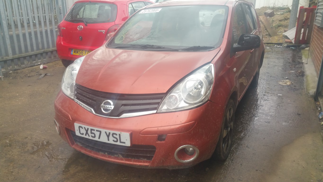 REF 75 NISSAN NOTE ACENTA 2007 1.4 PETROL 5 SPEED MANUAL