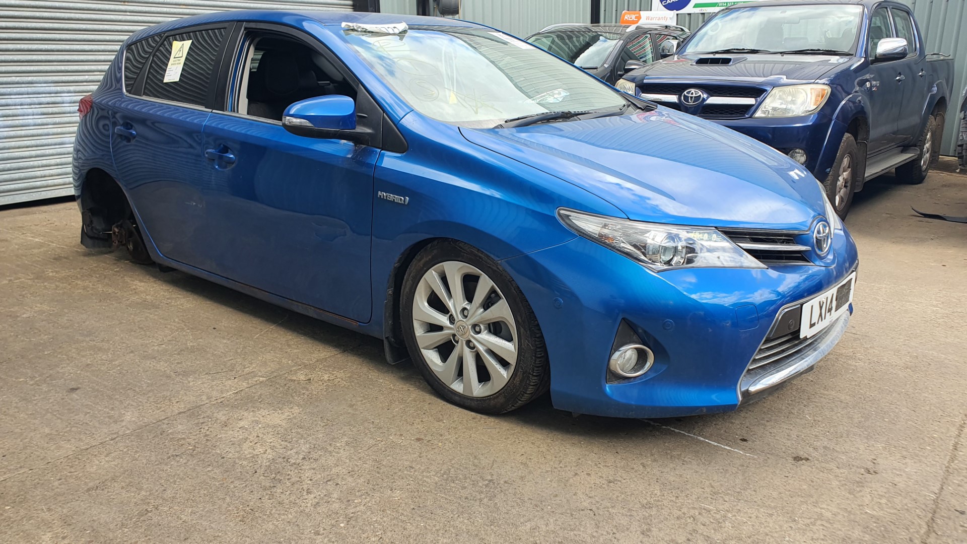 REF 278 TOYOTA AURIS HYBRID 2014 1.8 PETROL HYBRID AUTO