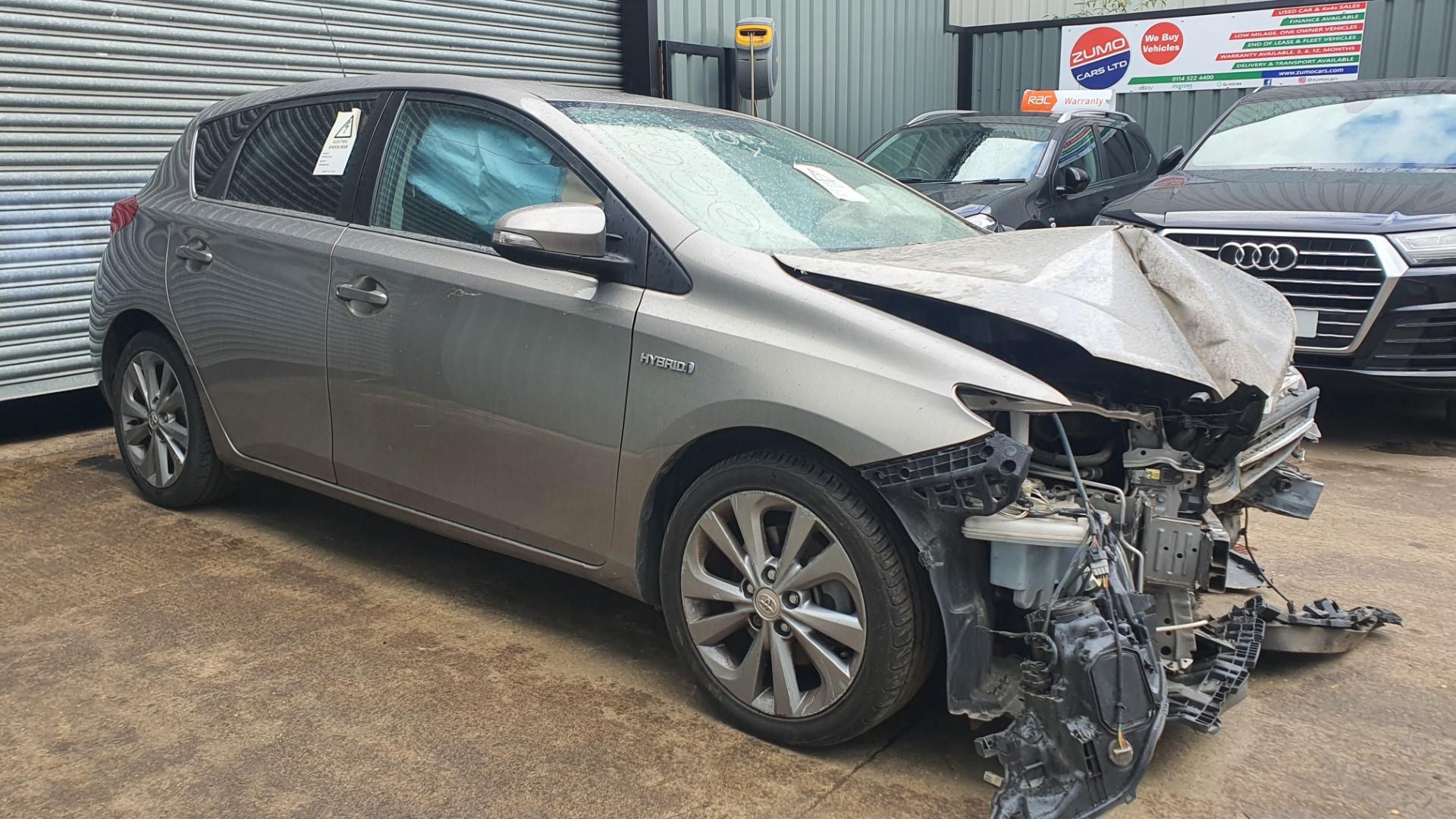 REF 282 TOYOTA AURIS HYBRID 2013 1.8 PETROL HYBRID AUTO