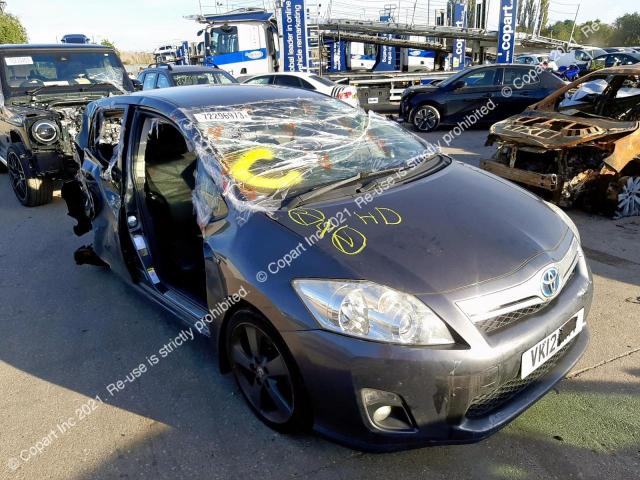 REF 347 TOYOTA AURIS 2012 MK1 1.8 PETROL HYBRID GREY