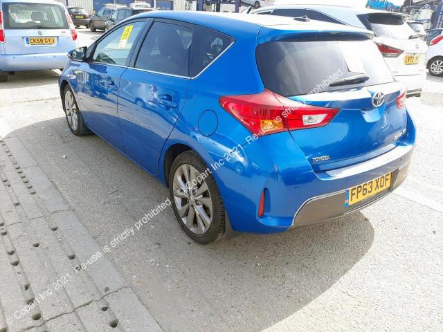 REF 337 TOYOTA AURIS HATCHBACK MK2 2014 1.8 PETROL HYBRID