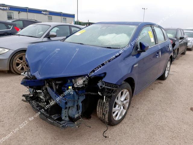 REF 353 TOYOTA AURIS HATCHBACK 2018 1.8 PETROL HYBRID AUTOMATIC