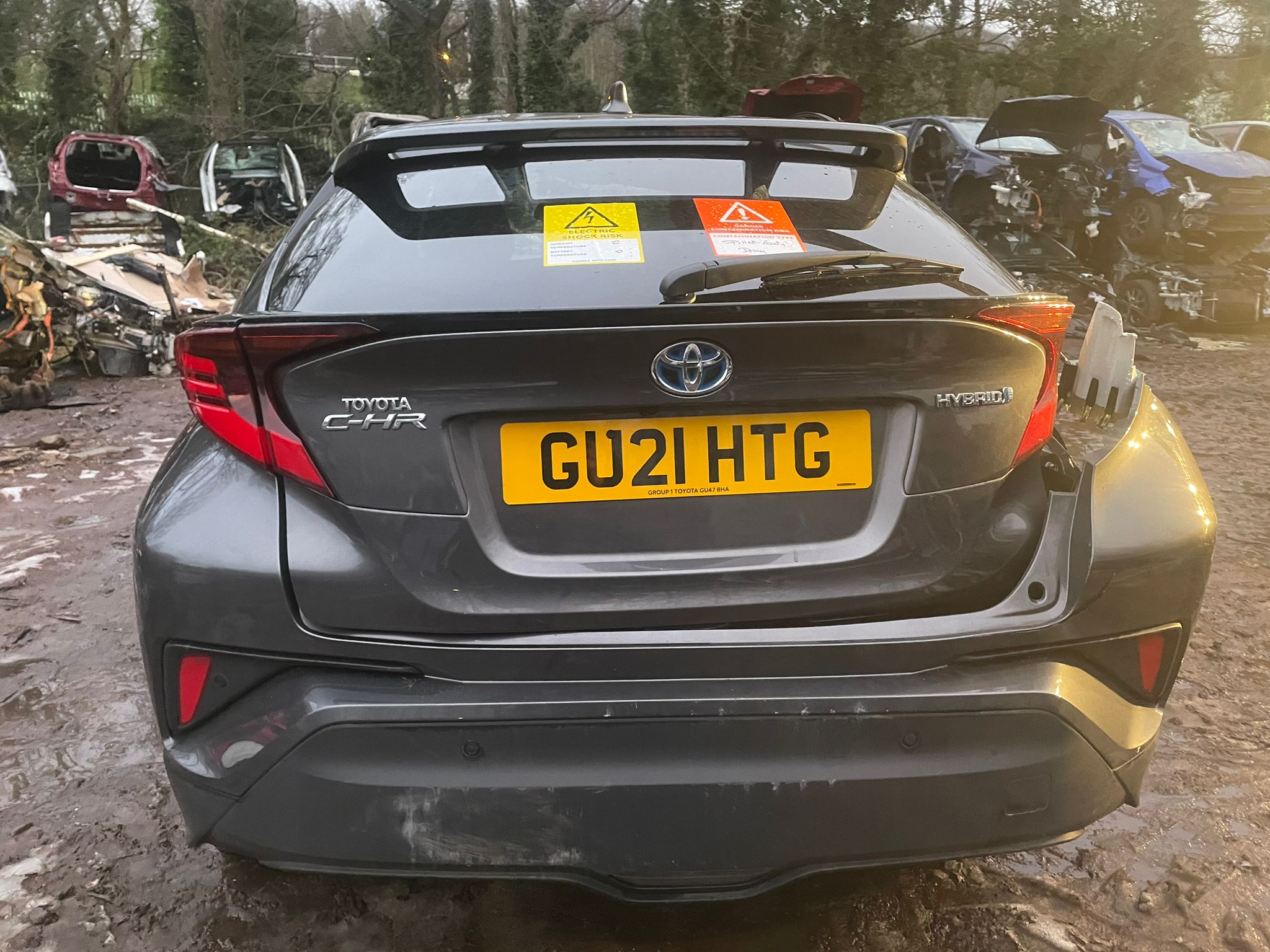 REF 398 TOYOTA CHR EXCEL 5 DOOR HATCHBACK  2021 1,8 PETROL HYBRID AUTO