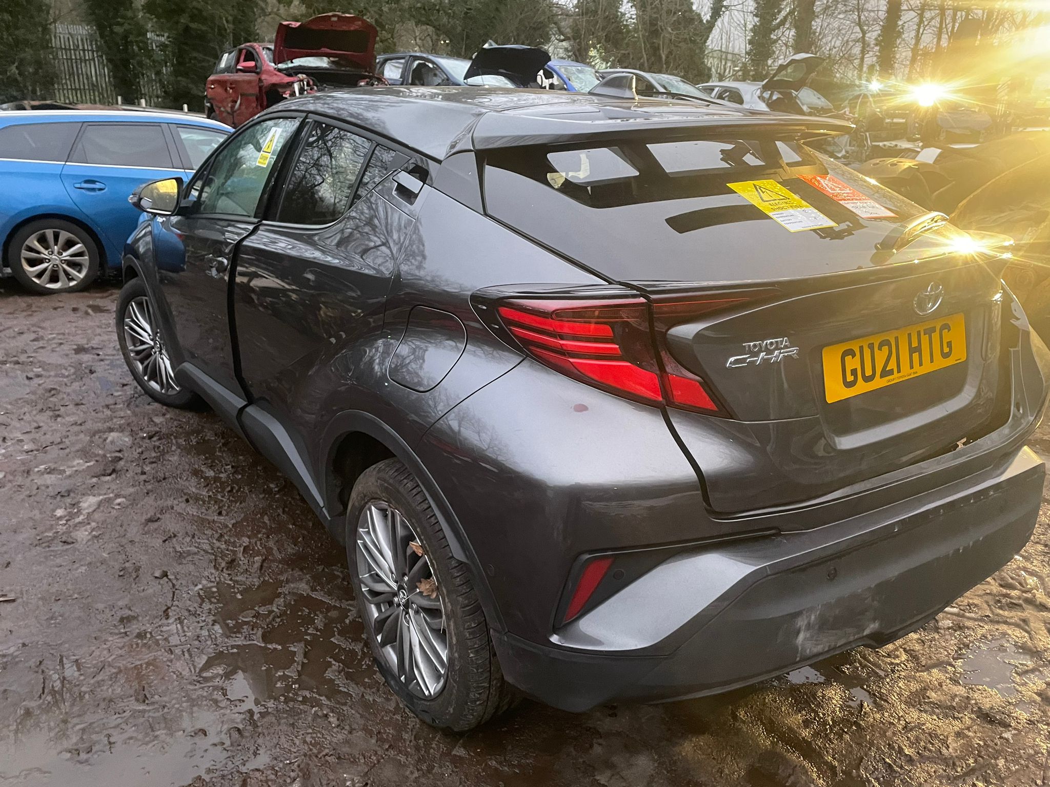REF 398 TOYOTA CHR EXCEL 5 DOOR HATCHBACK  2021 1,8 PETROL HYBRID AUTO