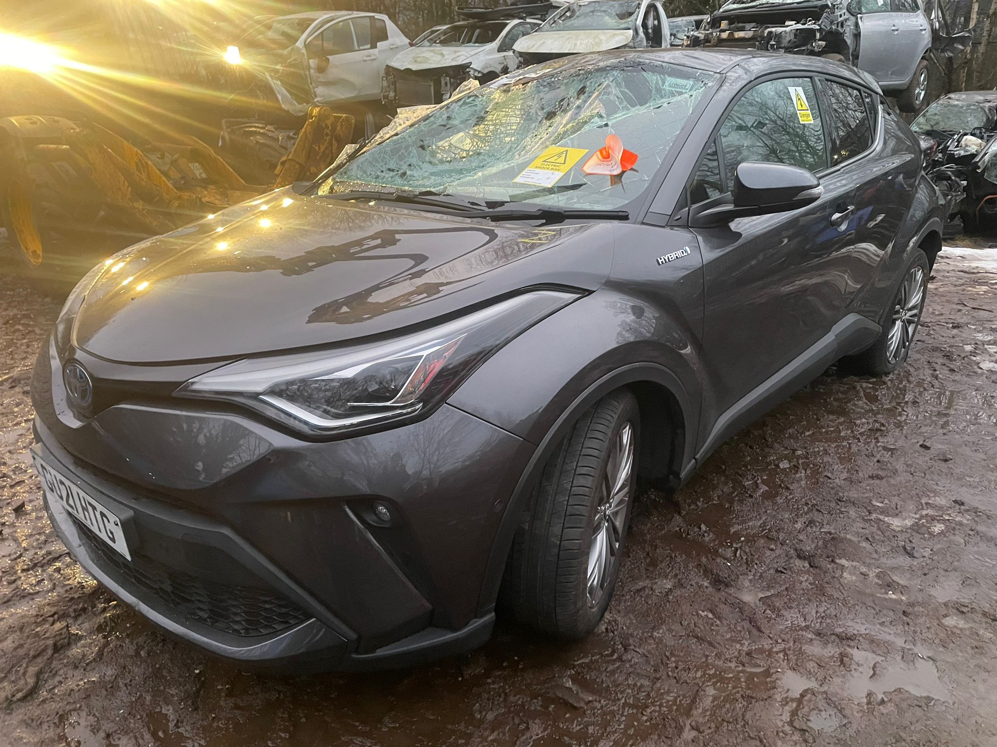 REF 398 TOYOTA CHR EXCEL 5 DOOR HATCHBACK  2021 1,8 PETROL HYBRID AUTO