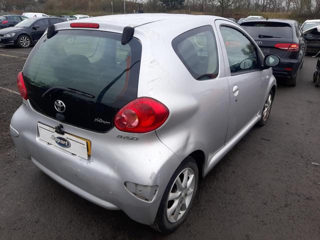 REF 399  TOYOTA AYGO 3DR  2008 MK1 1.0 PETROL  MANUAL 5 SPEED  SILVER